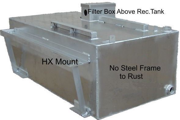 (image for) WLD80 - 80 Gal Aluminum Recovery Tank