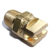 (image for) SPRVB8 - 1/8" MPT Veejet Brass 80, 95, & 110 Degree Angles