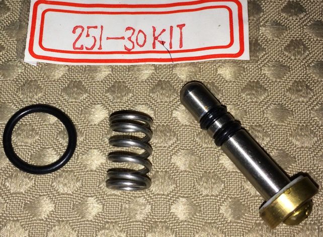 (image for) KN251K - 1200 PSI Valve Kit PTFE/brass