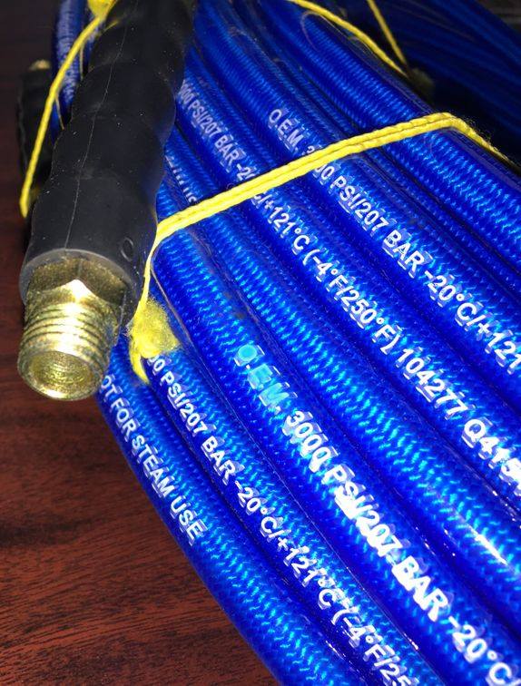 Solution Hose 1/4" 200 ft Long, 3000 PSI 250' F