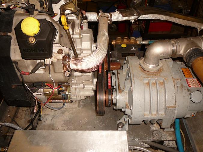 (image for) DC534 Truckmount 32.5HP; #4MS Blower; with Heat Exchanger