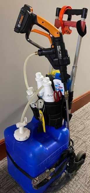 (image for) DC320W - Worx Electric Sprayer Rechargeable Kit Refurb.