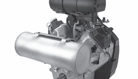 (image for) KH34EX - Muffler Kit Kohler 34-40 HP Twin