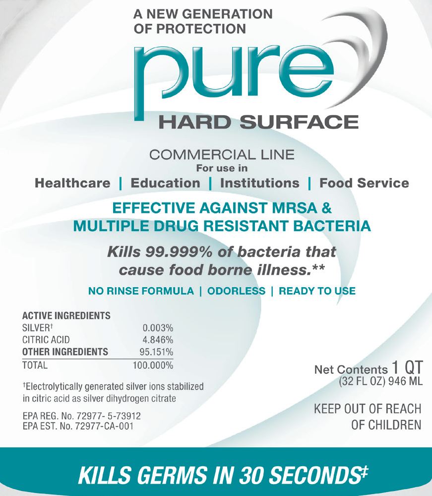 (image for) Pure Disinfectant Cleaner EPA "N" List - Quart