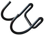 (image for) Wand Hanger Plastic-Coated Steel