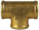 (image for) DRB1014 - Brass Tee 1/4" FPT