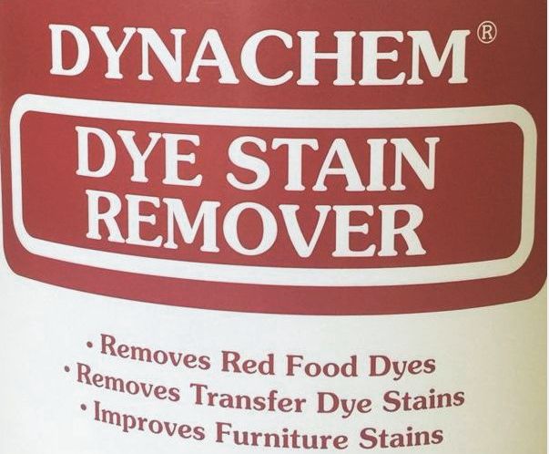 Dye Stain Remover - Red Food Dyes - Gallon