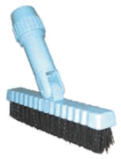 (image for) FL5320 - Blue Grout Brush 7.5" Crimped Nylon, No Handle