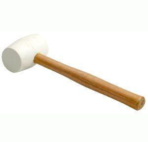 (image for) CA151-Rubber White Hammer-20 Oz.Wood Hdl.