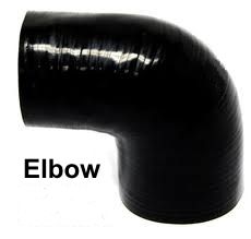 (image for) RBR25E - 2.5'' Elbow Hi-Temp Rubber Hose