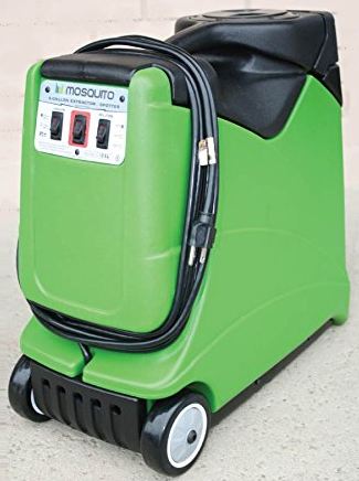(image for) DC3X Spot Extractor 3 Gal, 4" clear head tool 7' hose