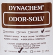 Odor-Solv Deodorant; Fruit Slice, Cherry, Peach, Lemon, Neutral