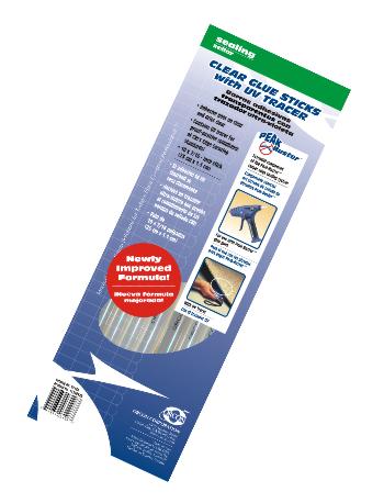 (image for) OR13128-Glue Sticks 10'' w/UV Tracer, bag of 8