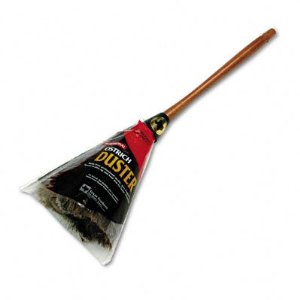 (image for) AC20GY - Ostrich Duster 20" long 9" wood handle