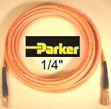 (image for) Solution Hose 1/4" 100' Long, 1750 PSI 230' F