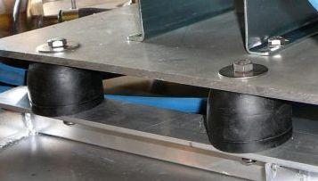 (image for) ORN2R - 2.5" Diam. x 1" High Rubber Mounts