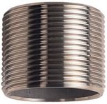 (image for) PRC14C 1/4" Close Nipple Stainless