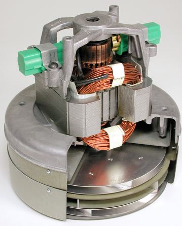 (image for) LMB6311 Vac Motor 5.7" Diam., 2-Stage Fogger