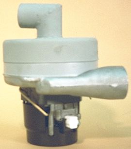 (image for) LMB31R - Vac Motor 5.7" w/90' hose adapter 1.5"