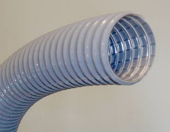 (image for) CN20 2" Wire-reinforced Vac Hose - Grey