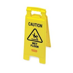 (image for) TL258 - Wet Floor Sign-yellow